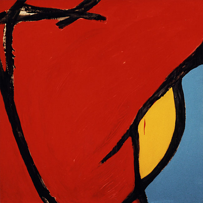 Naidos's bird, acrylic on large canvas canvas, 98, sold
